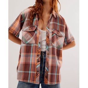 We the Free Vintage Crush Plaid Shirt